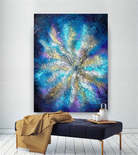 Extra Large Wall Art Original Painting on Canvas Contemporary Wallart ...