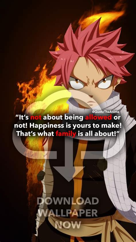 Fairy Tail Quotes Natsu Wallpapers on WallpaperDog