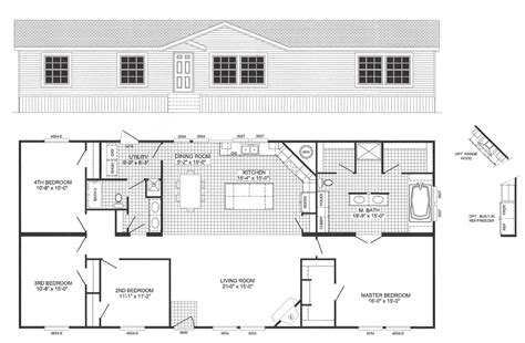 Modular Home Floor Plans 4 Bedrooms - floorplans.click