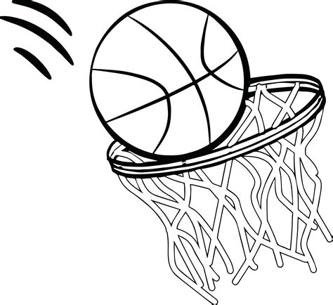 Basketball Goal Sketch at PaintingValley.com | Explore collection of Basketball Goal Sketch
