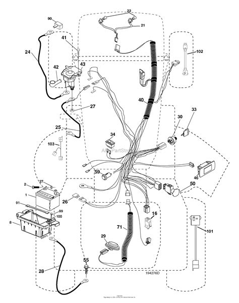 Husqvarna YTH 2454 (96042004800) (2007-04) Parts Diagram for Electrical