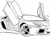Cool Car Coloring Pages sketch template