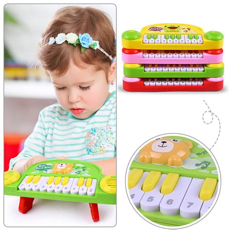 Cartoon Animal Piano Electronic Keyboard Music Baby Educational Toys Kids Gift H | eBay
