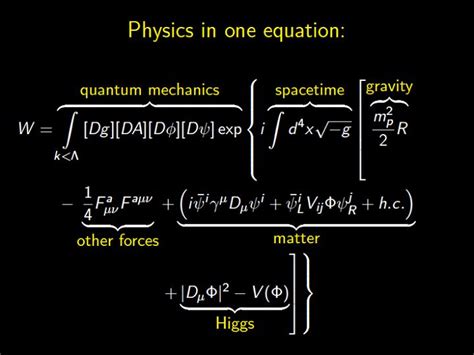 Physics in one equation | Physics, Quantum mechanics, Quantum