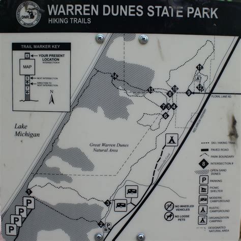 Hiking at Warren Dunes State Park – North Trails – MyMichiganTrips.com