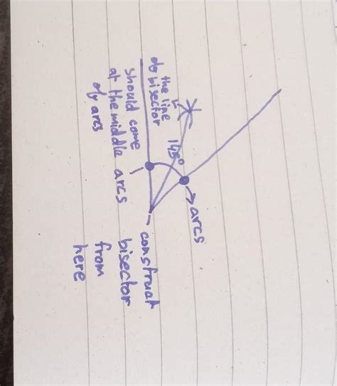 Draw an angle of measure 145° and construct its bisector - Brainly.in