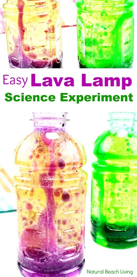 Lava Lamp Science Project - How to Make a Lava Lamp - Natural Beach ...