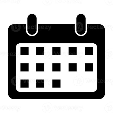 Calendar Icon Png Black 184812 Free Icons Library - vrogue.co