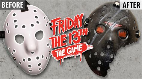 Making a Friday The 13th 2017 Video Game (Savini) Hockey Mask - YouTube