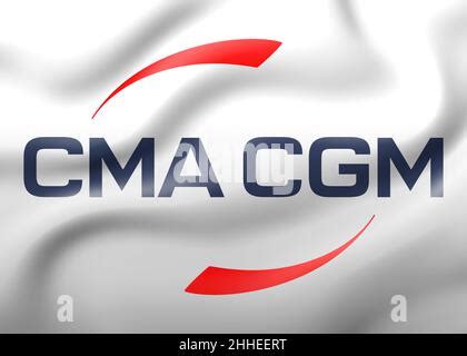 CMA CGM logo Stock Photo - Alamy