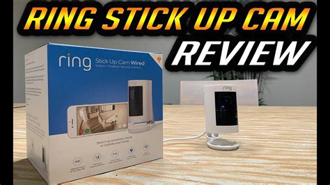 RING STICK UP CAM 1080P - Review and Installation - YouTube