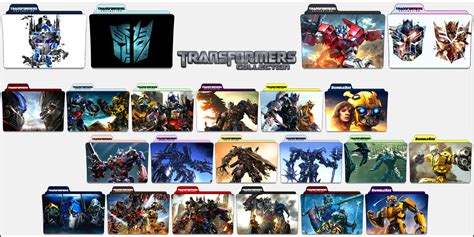 Transformers Movie Collection Folder Icon Pack By, 53% OFF