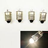 Pack of 10 E10 Miniature Screw Base Light Bulbs, 1.5V / 0.3A, Incandescent Bulbs - Amazon Canada