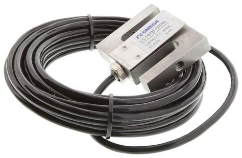 LC103B-200 - Omega - S BEAM LOAD CELL, 200LB, 12VDC