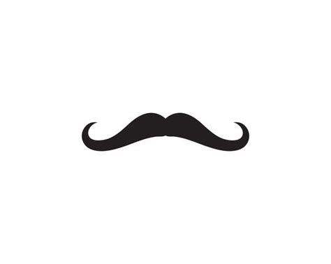 mustache logo vector template | Vector logo, Mustache logo, Vector