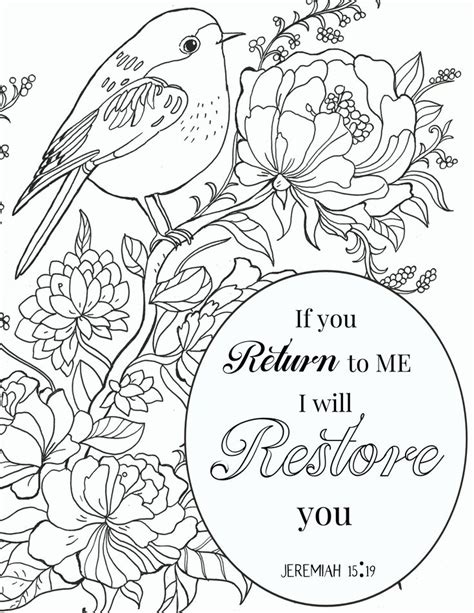 Free Printable Bible Verse Coloring Pages | Bible verse coloring page, Printable bible verses ...