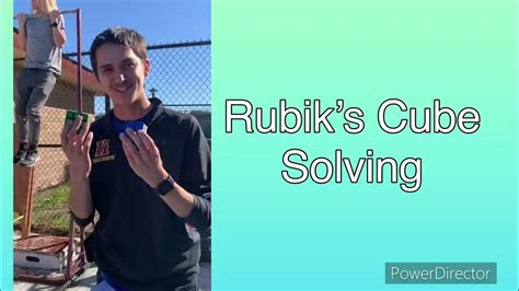 Rubik’s Cube Solving! - YouTube