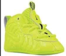 Brand New Nike Lil Baby Infant Volt Foamposite Pro | Cute baby shoes, Baby girl shoes, Baby boy ...