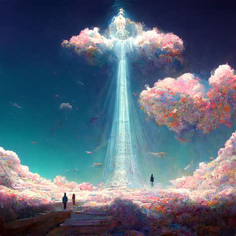 Heaven Metaverse - AI Arts Universe | OpenSea Heaven Images, Heaven Art, Magical Thinking, Art ...