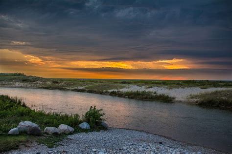 Platte River Sunset | River, Sunset, Sleeping bear dunes