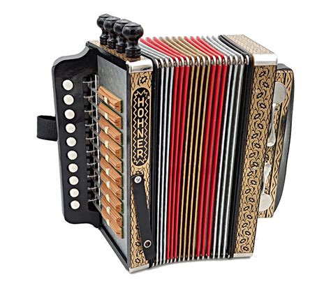 Cajun Accordion Hohner 114 4-stop in A | Button Accordion & Melodeon