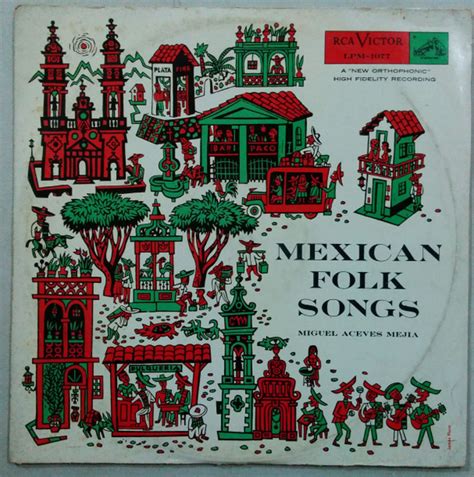 Miguel Aceves Mejia – Mexican Folk Songs (1955, Vinyl) - Discogs