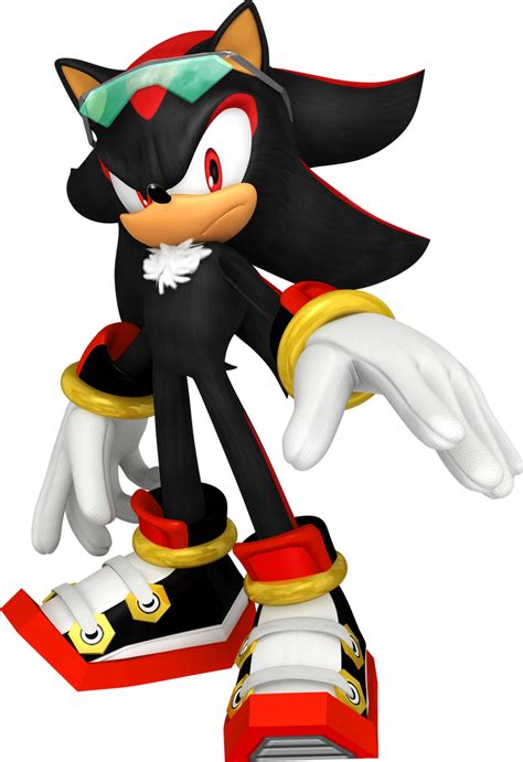 Shadow the Hedgehog (Sonic Free Riders) by DraMakko-Mon108 on DeviantArt