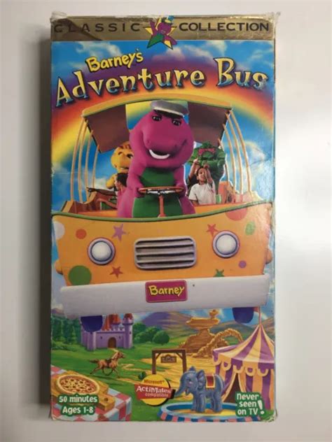 Barney S Adventure Bus Vhs Picclick Uk | sexiezpix Web Porn