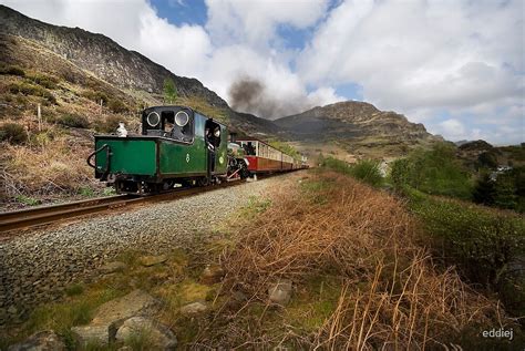 "Blaenau Ffestiniog railway - Wales" by eddiej | Redbubble