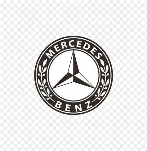 free PNG Download Mercedes-Benz logo black and white png images ...