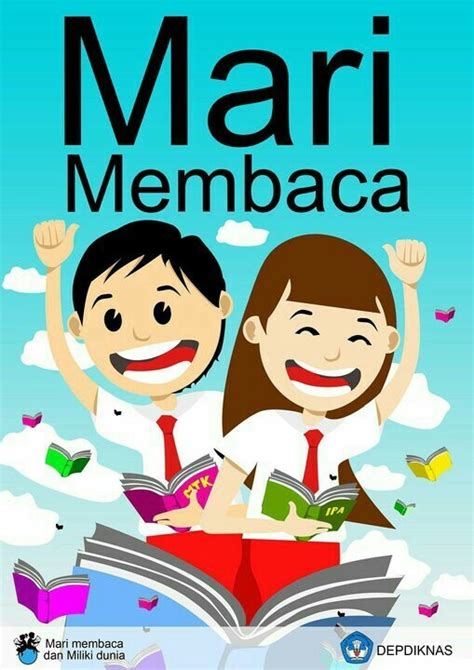 Poster Ajakan Gemar Membaca