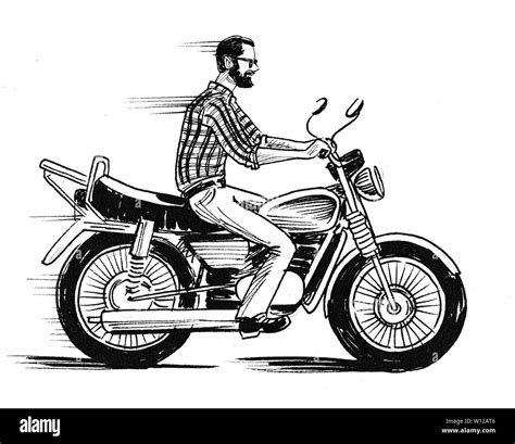 Details 151+ motorcycle drawing easy latest - seven.edu.vn