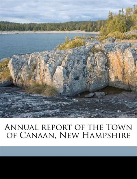 Annual Report of the Town of Canaan, New Hampshire Volume 1904 ...