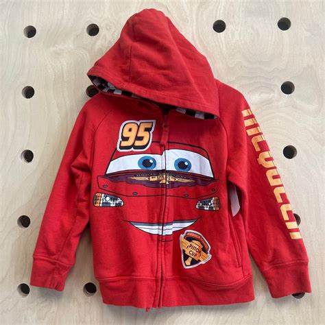 Red Lightning McQueen Zip Up – Little Bird