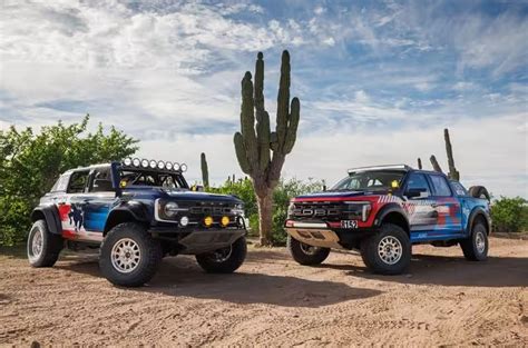 Ford Bronco Raptor Finishes First At 2023 Baja Score 1000