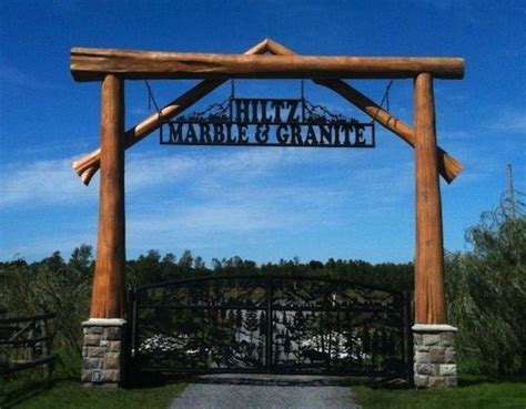 ranch sign - Google Search Ranch Entrance Ideas, Farm Gate Entrance ...