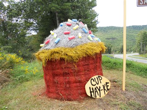 Painted Hay Bale Art Ideas - Southern Made Simple