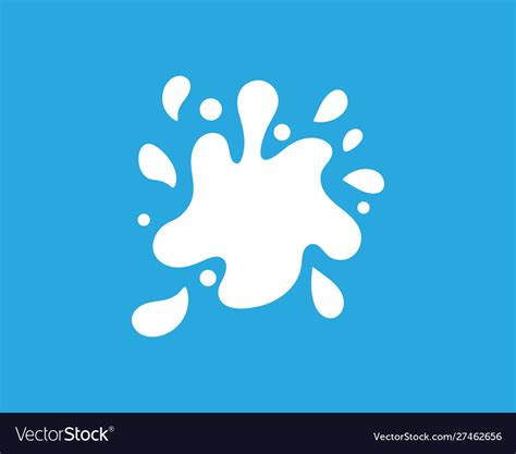 Splash icon design Royalty Free Vector Image - VectorStock