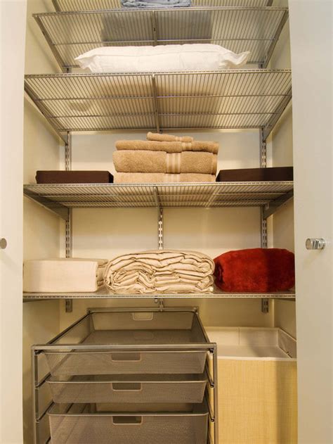 Linen Closet Organization | Houzz