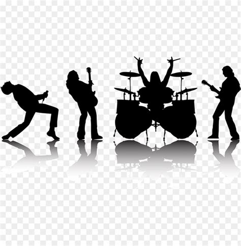 Free download | HD PNG rock band silhouette PNG transparent with Clear Background ID 175788 | TOPpng