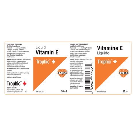 Liquid Vitamin E – ShopAlive.ca