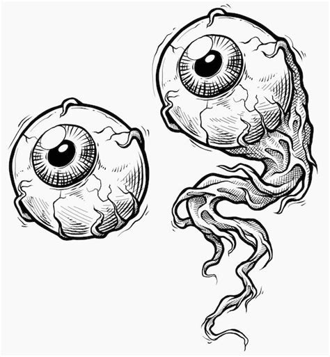 Human Eye Drawing, Eyeball Drawing, Eyeball Tattoo, Hand Art Drawing, Cartoon Coloring Pages ...