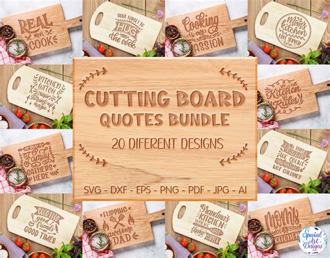Cutting Board Quotes Svg Bundle Kitchen Svg Kitchen Quotes - Etsy Singapore