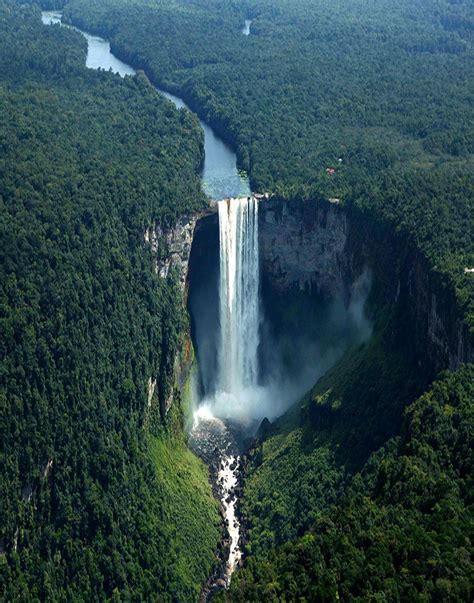 slychedelic : Kaieteur Falls , cascada caída más grande del mundo ...