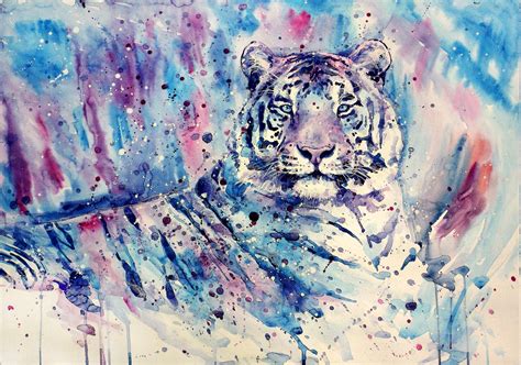 Abstract Art Tiger Wallpapers - 4k, HD Abstract Art Tiger Backgrounds ...