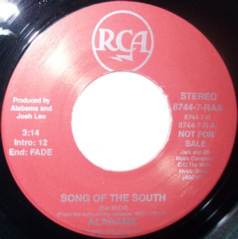 Alabama - Song Of The South (1988, Vinyl) | Discogs