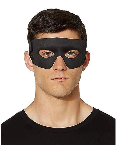 Black Burglar Eyemask - Spirithalloween.com. $3.99 | Mask, Half mask, Burglar