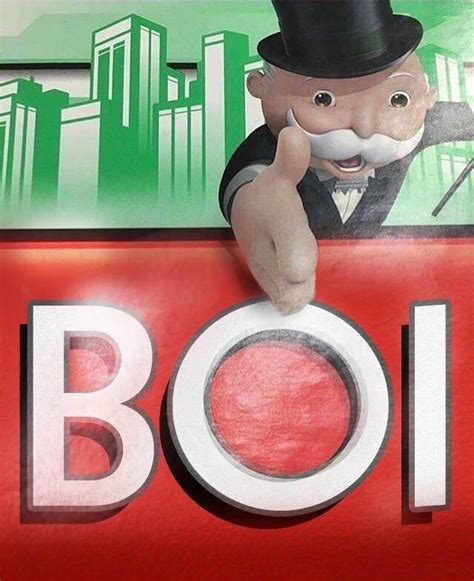 Monopoly Man's "Boi" Template | Monopoly Man's "NO" | Know Your Meme