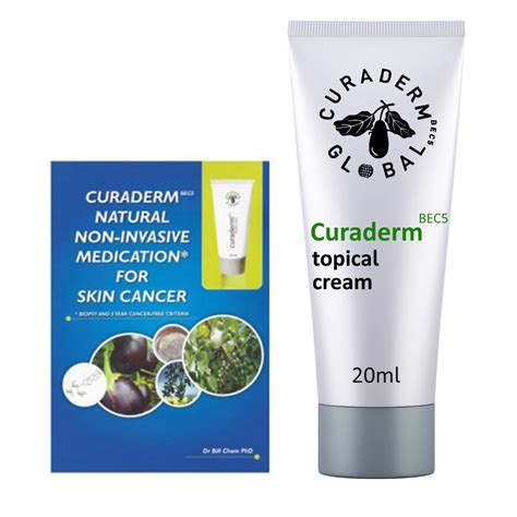 Skin Cancer Cream - Curaderm BEC5 Skin Cancer Treatment