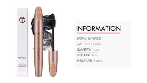 O.TWO.O 3D INSTANT OVERSIZE VOLUME LENGTHENING MASCARA – OTWOO.COM.PK